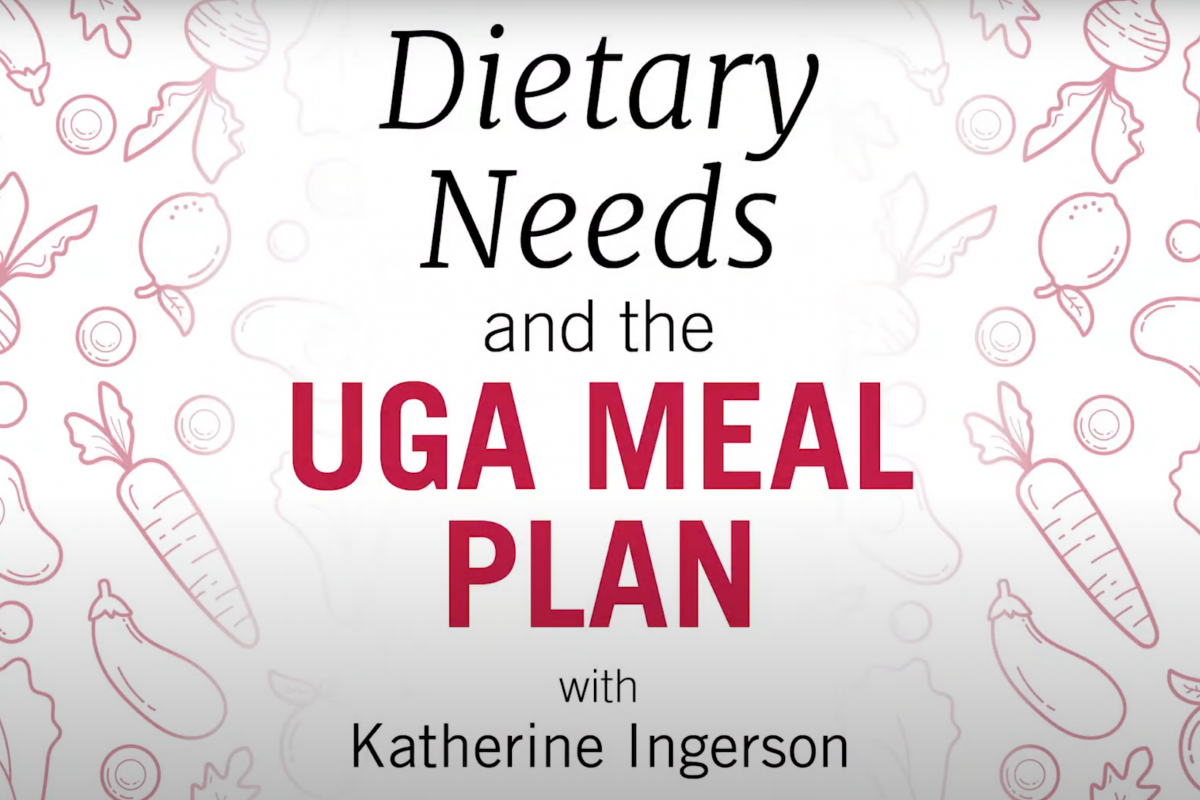 Dietary Needs on the UGA Meal Plan